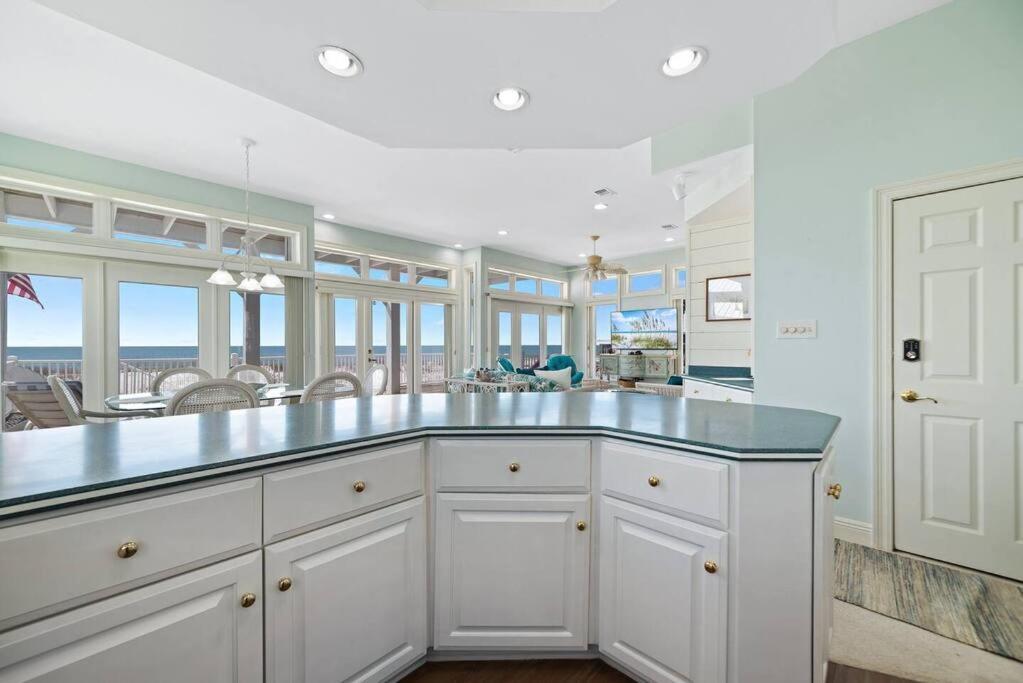 Oceanfront/Zero Steps To Beach/Views/4Br 海湾海岸 外观 照片