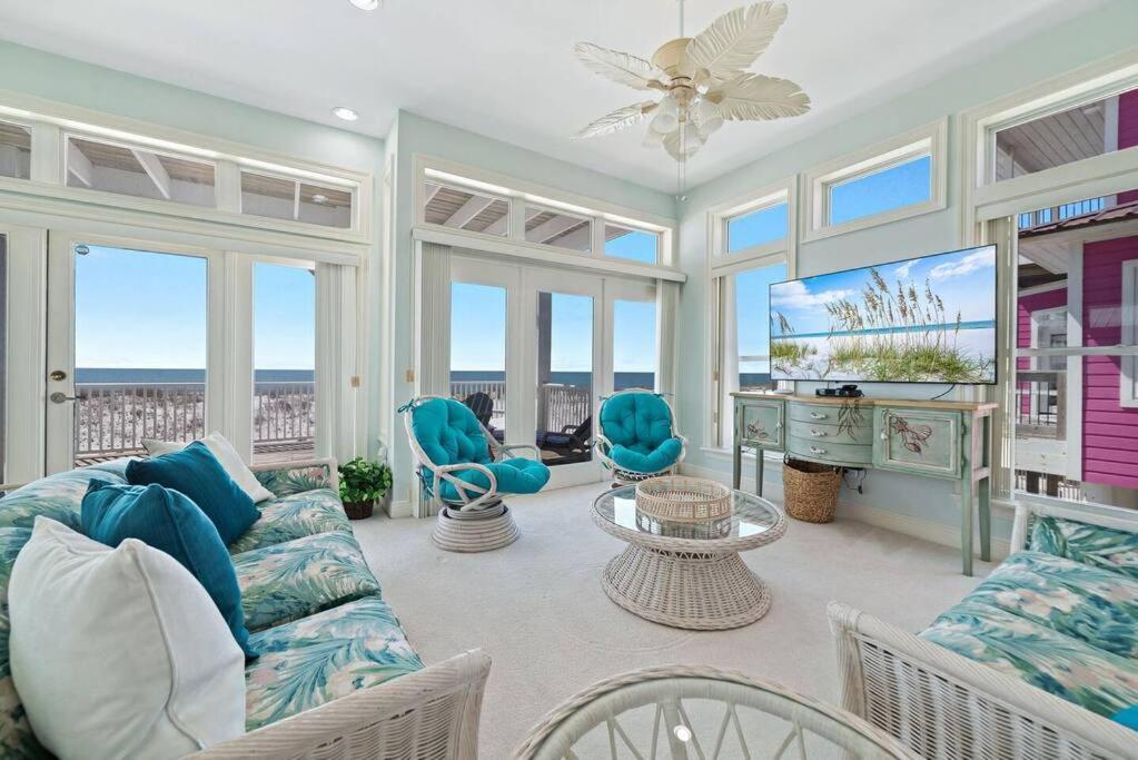 Oceanfront/Zero Steps To Beach/Views/4Br 海湾海岸 外观 照片