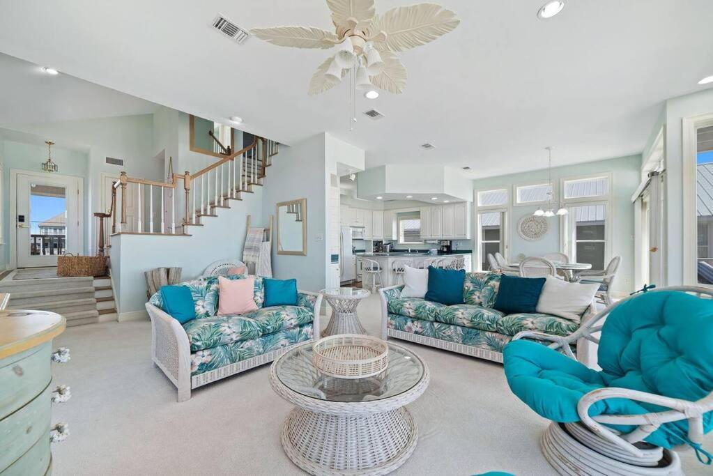 Oceanfront/Zero Steps To Beach/Views/4Br 海湾海岸 外观 照片