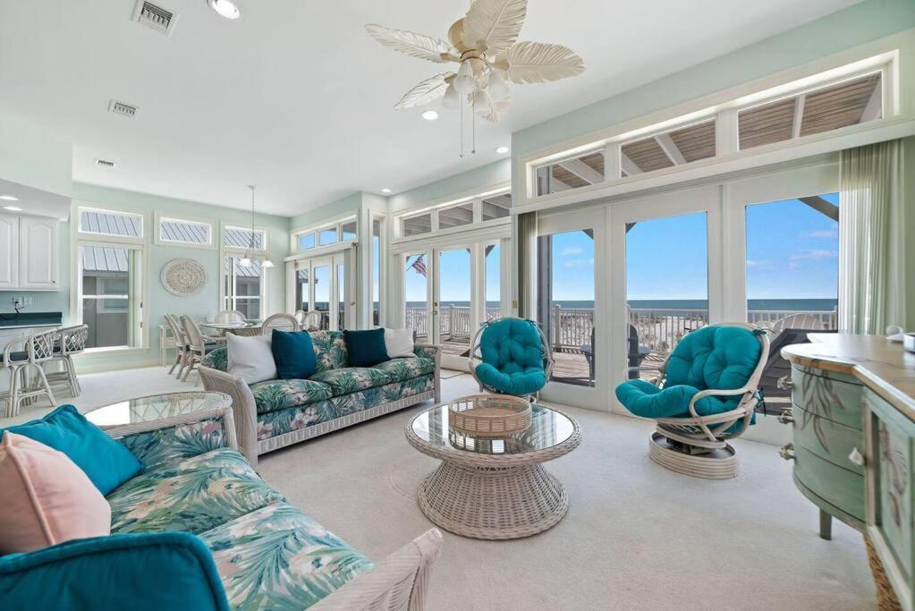 Oceanfront/Zero Steps To Beach/Views/4Br 海湾海岸 外观 照片